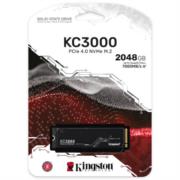 Unidad de Estado Sólido SSD Kingston KC3000 PCIe 4.0 NVMe M.2 SSD 2048GB Color Negro - Vista 9
