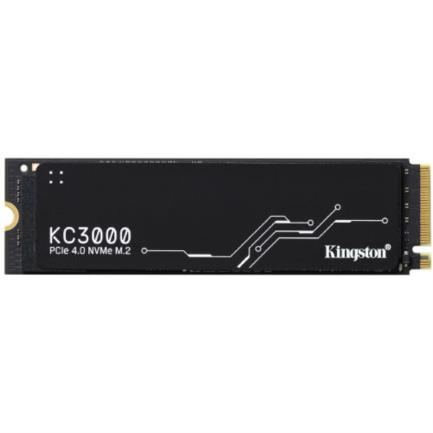 Unidad de estado s&oacute;lido ssd kingston kc3000 pcie 4.0 nvme m.2 ssd 2048gb color negro