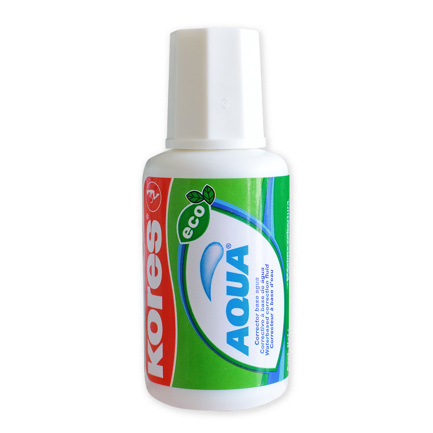 Corrector kores liquido aqua 20ml c/10