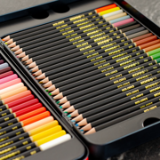 Colores de madera semi profesionales Kores estuche metal c/50 piezas - Vista 11