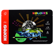 Colores de madera semi profesionales Kores estuche metal c/50 piezas - Vista 7