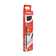 LAPIZ GRAFITO KORES TRIANGULAR NEGRO 2HB C/12 - Vista 8