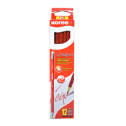 Lápiz Chequeo Kores Triangular Caja C/12 Pzas - Vista 5