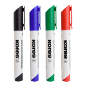 MARCADOR KORES P/PIZARRON BLANCO C/4 COLORES - Vista 7