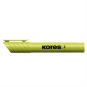 Resaltador kores k-marker xh12 amarillo c/12