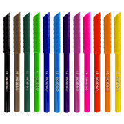 Plumones Lavables Kores Korello de Punta Cónica Estuche C/12 Colores Surtidos - Vista 8