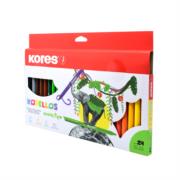 Plumones Lavables Kores Korello de Punta Cónica Estuche C/24 Colores Surtidos - Vista 9