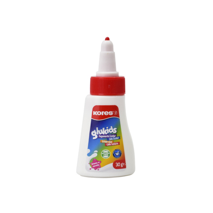 PEGAMENTO LIQUIDO  KORES BLANCO GLUKIDS 30GRS