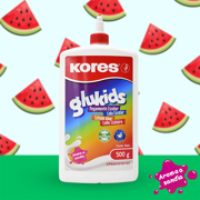 PEGAMENTO LIQUIDO KORES BLANCO GLUKIDS 500GRS - Vista 7