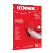 Papel carbon kores typo oficio c/100 hojas