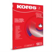 Papel carbon kores kopynet oficio azul p/lapiz c/100