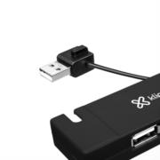 HUB USB Klip Xtreme KUH-400B - Vista 14