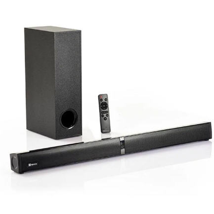 Barra de sonido tws klip xtreme bluetooth 2.1 200w subwoofer hdmi Óptico digital