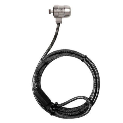 Cable de seguridad klip xtreme con llave para laptop bolt i ksd-330 ranura rectangular estandar largo 1.5 m color negro