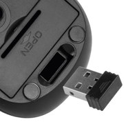 Mouse inalambrico Klip Xtreme ergonomico Klever KMW-340RD 6 botones Conexion USB 2.4 GHz 1000/1200/1600 DPI Color Rojo - Vista 7