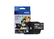 Tinta brother lc75bk rendimiento 600 páginas mfcj6710 color negro