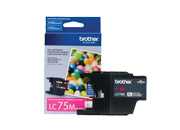 Tinta brother lc75m rendimiento 600 páginas mfcj6710 color magenta