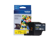 Tinta brother lc75y rendimiento 600 páginas mfcj6710 color amarillo