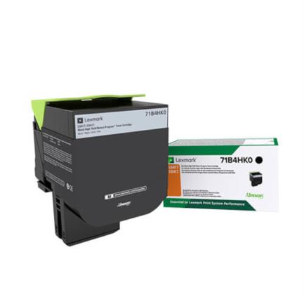 Toner lexmark negro extra alto rendimiento cs417/cx417
