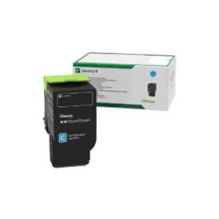 Toner lexmark cyan ultra alto rendiemiento cx622ade cs521dn