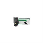 Cartucho de toner lexmark color amarillo del programa de devolucion para 5 mil paginas