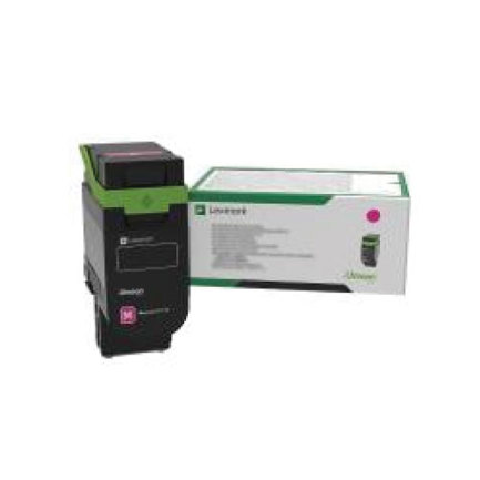T&oacute;ner lexmark rendimiento de 11700 p&aacute;ginas color magenta para cs632/cx635