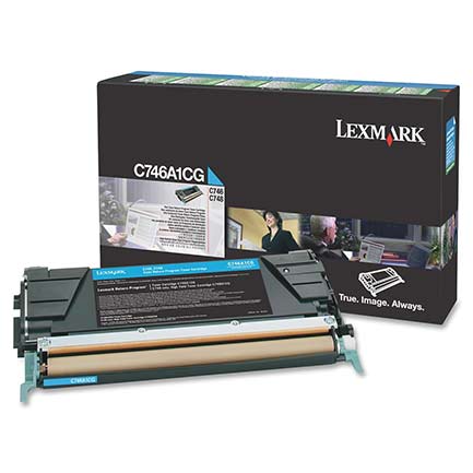 Toner lexmark programa retorno cian c746