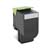 TONER LEXMARK 70C80K0 NEGRO PROGRAMA RETORNO - Vista 2