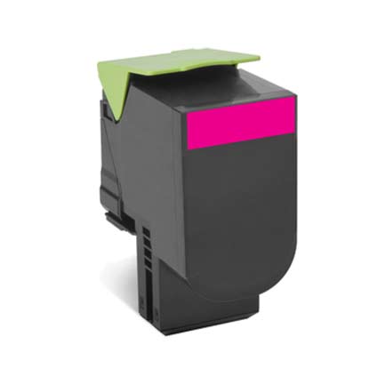 Toner lexmark 70c80m0 magenta programa retorno
