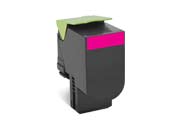 TONER LEXMARK 80C8SM0 RENDIMIENTO ESTANDAR RETORNO MAGENTA - Vista 3