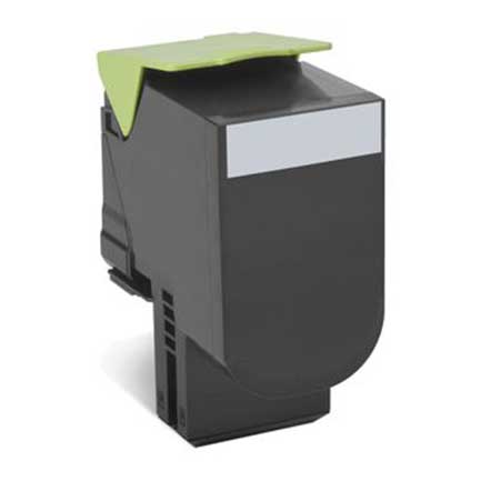 Toner lexmark 80c8sk0 rendimiento estandar retorno negro
