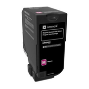 Tóner Lexmark Rendimiento Estándar Programa Retorno CS720DE Color Magenta - Vista 3
