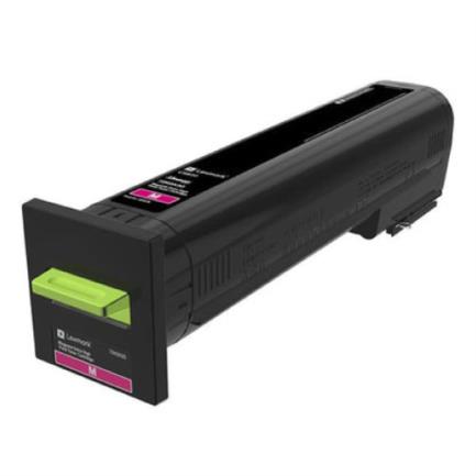 Tóner lexmark cs820 alto rendimiento 22000 páginas color magenta