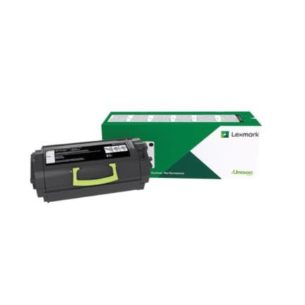 Toner lexmark negro de alto rendimiento