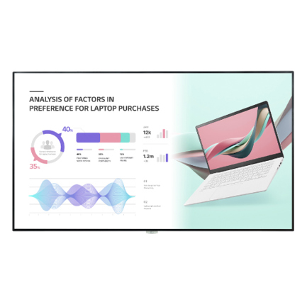 Pantalla LG 98" 98UH5 3840x2160 UHD 24 Hours 7 Days 500 nits