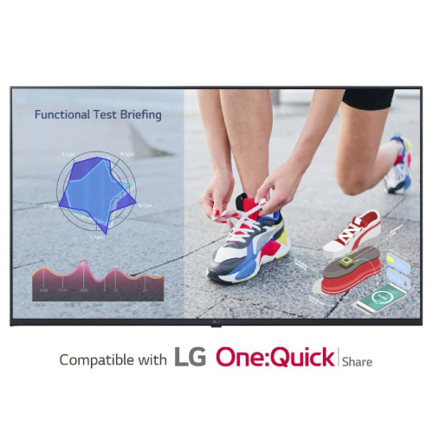 Pantalla LG 43" 43UL3J 3840x2160 UHD 16 Hours 7 Days 300 nits