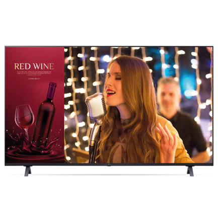 Pantalla LG Signage de 50 pulgadas 4k UHD 3840×2160 HGiG Thrilling Sports Experience