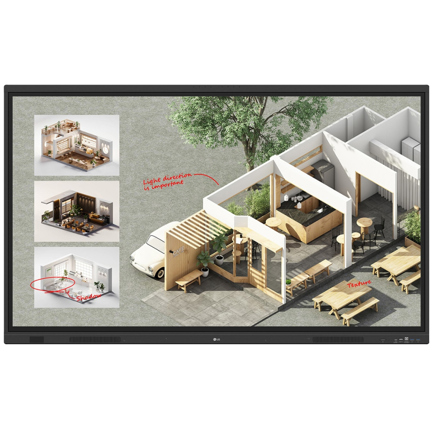 Pantalla LG 65" 65TR3DQ Touch 4k UHD 3840×2160 Munti Touch 40 puntos max