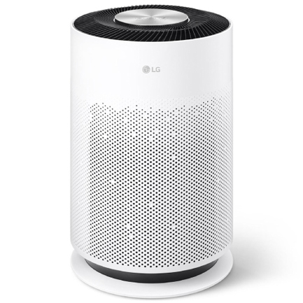 Purificador de aire lg puricare 360° hit con thinq conexion wi-fi  color blanco