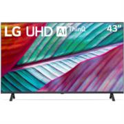 Televisor LG 43" Al ThinQ Smart TV 4K UHD Resolución 3840x2160 WebOS 23 - Vista 2