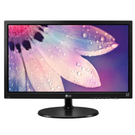 Monitor lg 19" 19m38l led hd resolución 1366x768 panel tn 75hz hdmi y vga garantía 1 año
