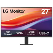 Monitor LG 27 pulgadas Curvo 27U421A  FHD 100Hz  HDMI USD TIPO C 3
