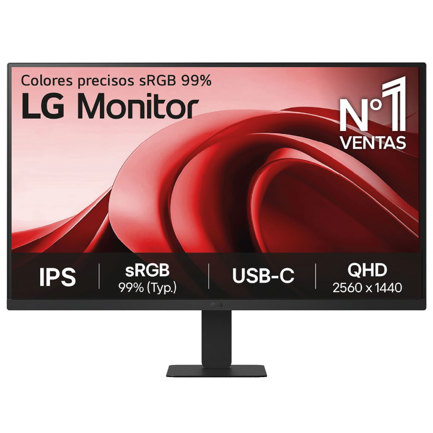 Monitor LG 27 pulgadas 27U631A  QHD  100Hz IPS HDMI USD TIPO C