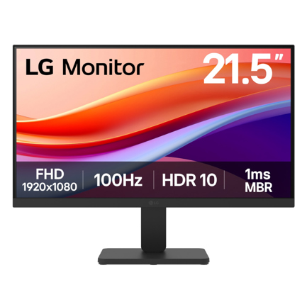 Monitor lg 21.5 pulgadas led 22u401a resoluci&oacute;n 1920x1080 fhd panel va 100hz