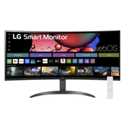 Monitor LG Smart Curvo VA 34" WQHD 3440x1440 con webOS - Vista 3