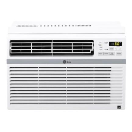 Aire acondicionado lg tipo ventana enfriamiento 8000 btu/h temporizador color blanco