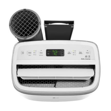 Aire Acondicionado LG Portátil Inverter Enfriamiento 14000 BTU/h Compresor Dual Temporizador Color Blanco - Vista 5