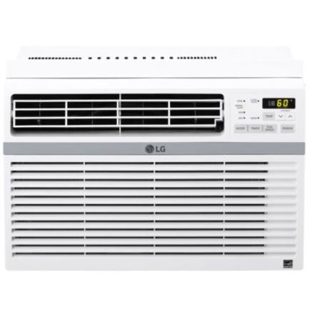 Aire acondicionado lg tipo ventana enfriamiento 12000 btu/h sistema de flujo de aire en 4 vías temporizador