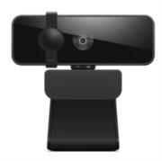Cámara web lenovo essential fhd 1080p 2 micrófonos integrados visión 95° usb color negro