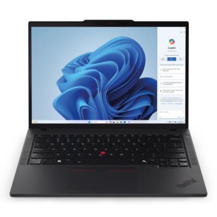 Laptop lenovo thinkpad t14 g5 14" intel core ultra 7 155u disco duro 512gb ssd ram 16gb windows 11 pro garantía 3 años